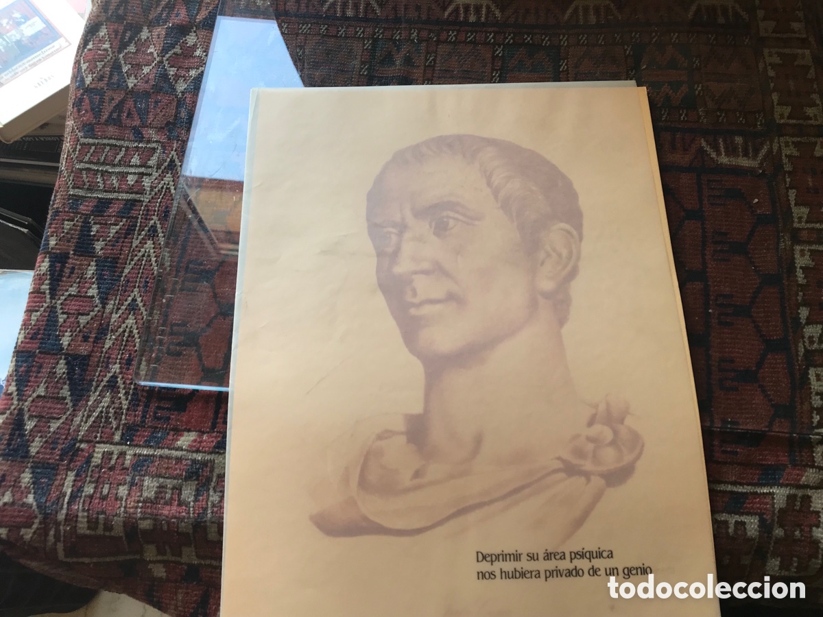 Coleccionismo: Lamina de Julio C&eacute;sar - Foto 1