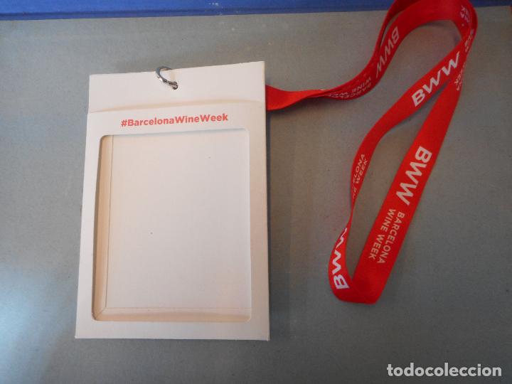 Coleccionismo: FUNDAS PARA CREDENCIAL EVENTO BWW.BARCELONA MEDIDAS 16CM POR 11CM