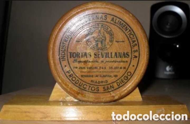 Coleccionismo: Servilletero de madera - Foto 2