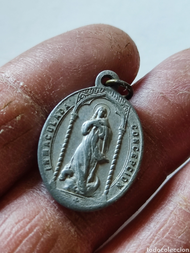 Coleccionismo: Medalla religiosa inmaculada concepci&oacute;n - Foto 1