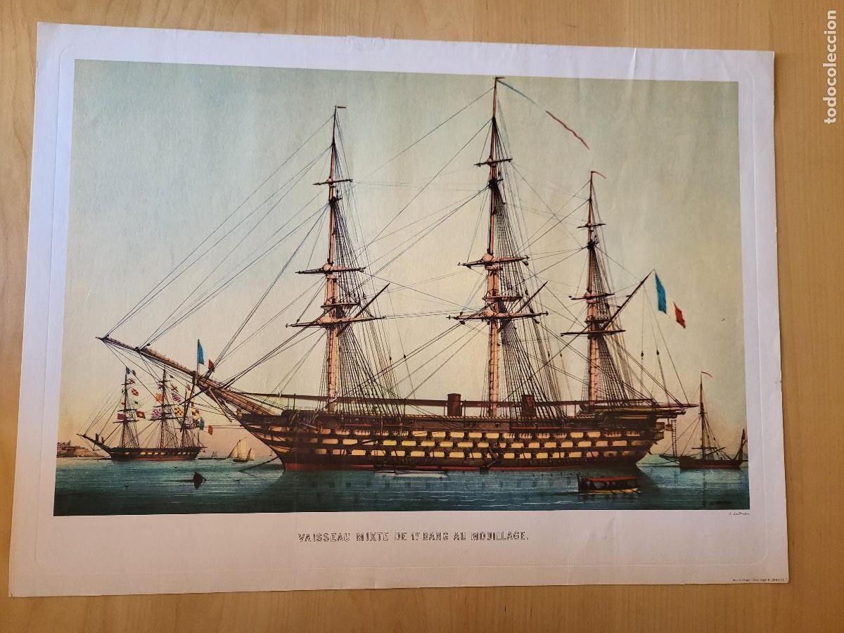 Coleccionismo: L&Aacute;MINA LOUIS LE BRETON - Foto 1