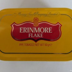 Coleccionismo: ERINMORE FLAKE CAJA TABACO PIPA 1980’S SIN PELIGRO FUMAR VACIA #FV. Lote 45928687