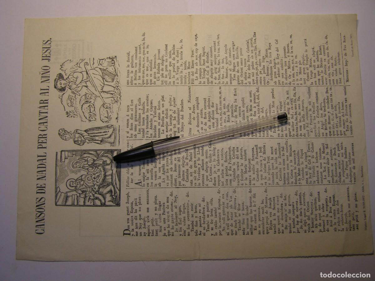 Coleccionismo: Canciones de Navidad para cantar al Ni&ntilde;o Jes&uacute;s. A&ntilde;o 1972.