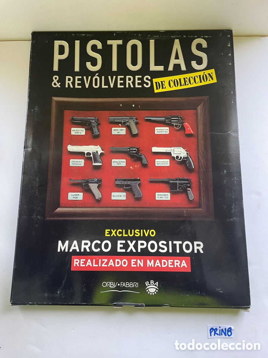 Coleccionismo: Marco expositor pistolas y rev&oacute;lver - Foto 1