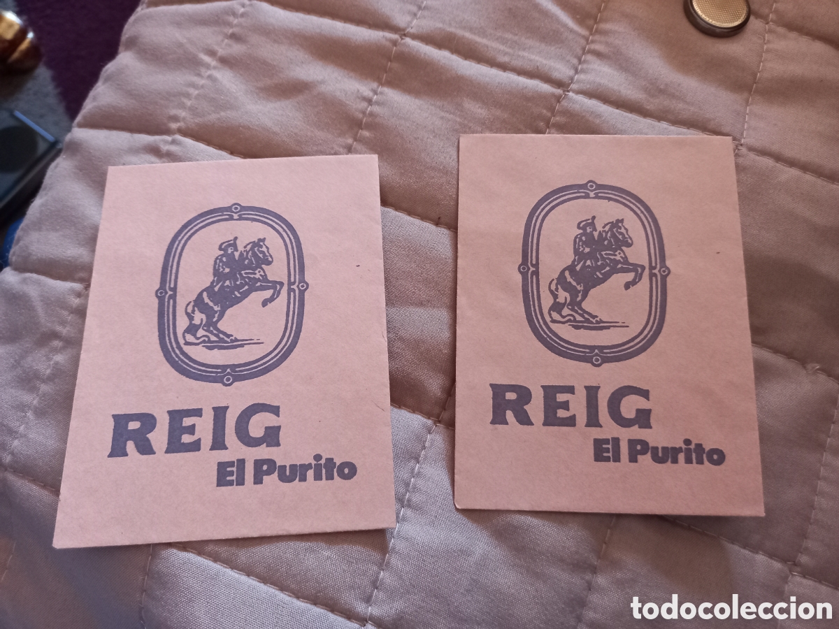 Coleccionismo: 2 sobres El purito reig - Foto 1