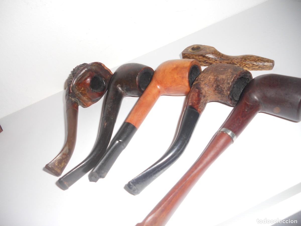 Coleccionismo: ANTIGUO LOTE DE PIPAS - Foto 2