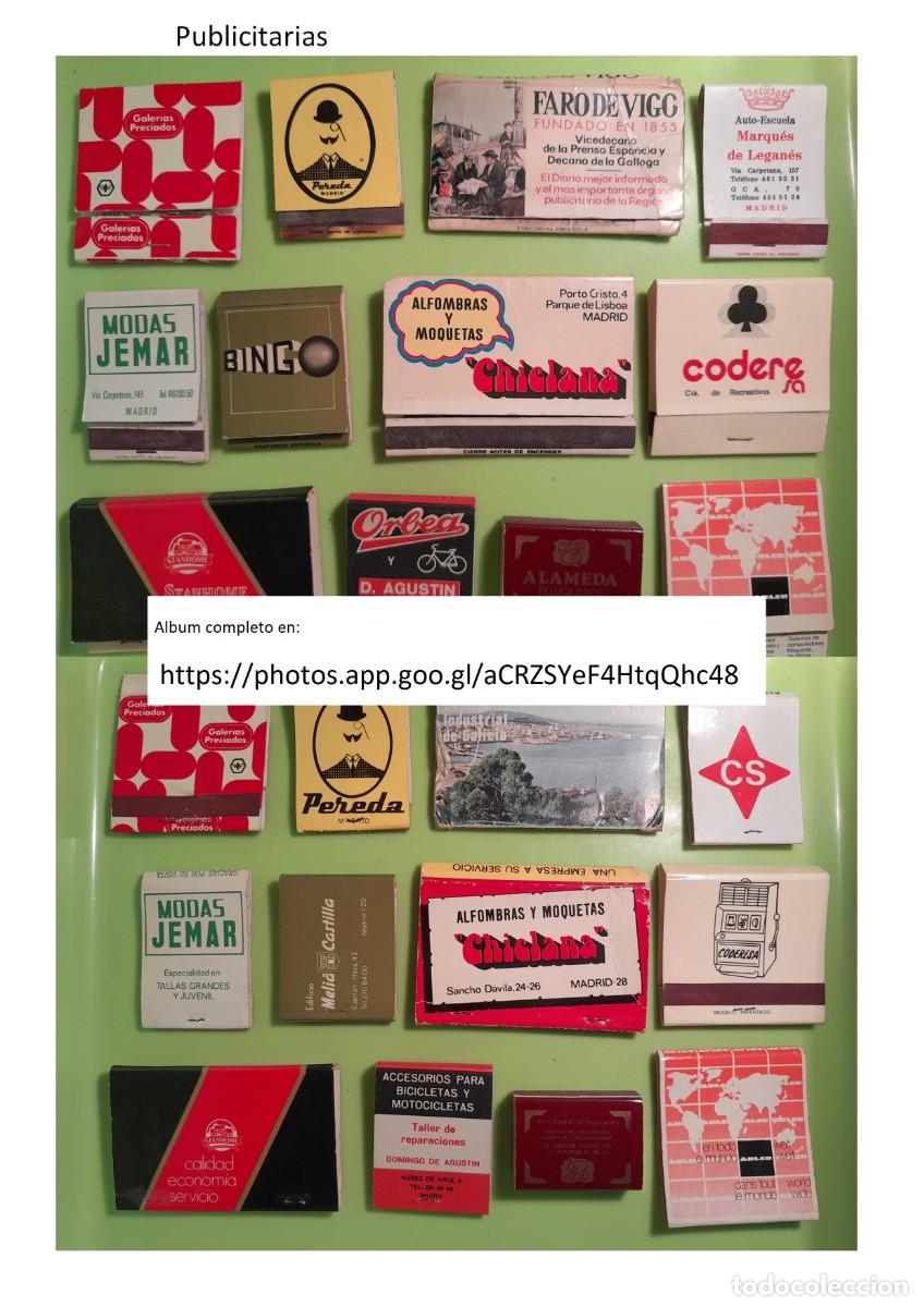 Coleccionismo: Cajas de cerillas de todo tipo - Foto 3