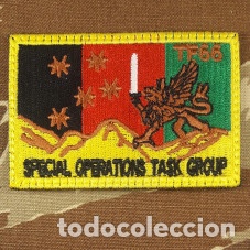 Collecting: SOTG TF66 fuerzas especiales australia 80X40MM VELCRO