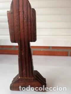 Coleccionismo: TERMOMETRO VINTAGE DE MADERA medida 26x11 - Foto 3