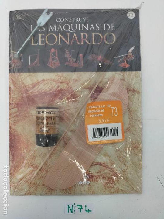 Coleccionismo: Colecci&oacute;n Blister Construye Las M&aacute;quinas de Leonardo - Foto 1