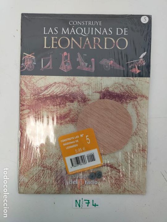 Coleccionismo: Colecci&oacute;n Blister Construye Las M&aacute;quinas de Leonardo - Foto 1