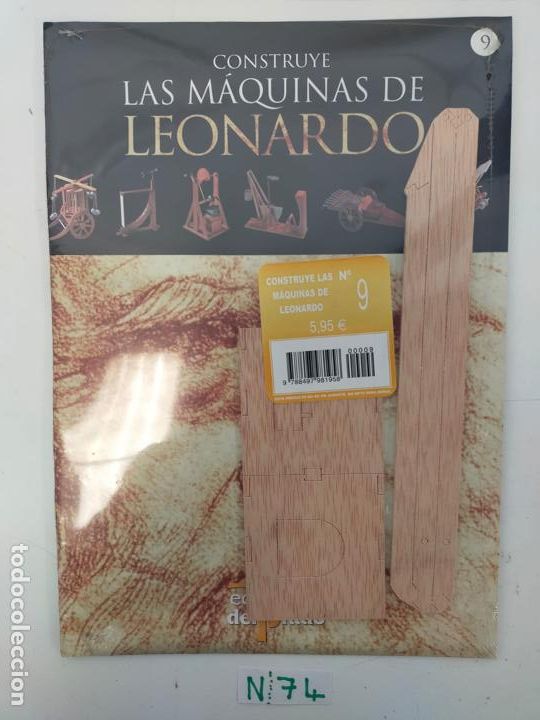 Coleccionismo: Colecci&oacute;n Blister Construye Las M&aacute;quinas de Leonardo - Foto 1