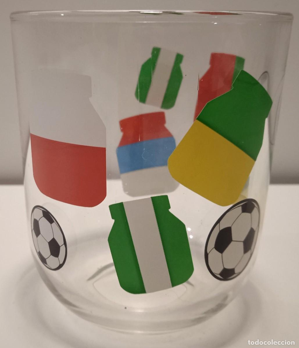 Collezionismo: Banderas futbol, vaso