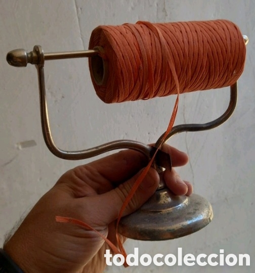 Coleccionismo: Soporte bobina pasteler&iacute;a - Foto 1