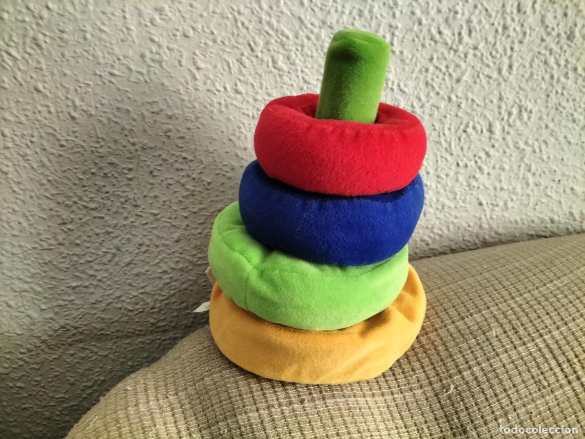 Colecionismo: JUGUETE PELUCHE DE VARIOS AROS DE COLOR. BUEN ESTADO. B-4