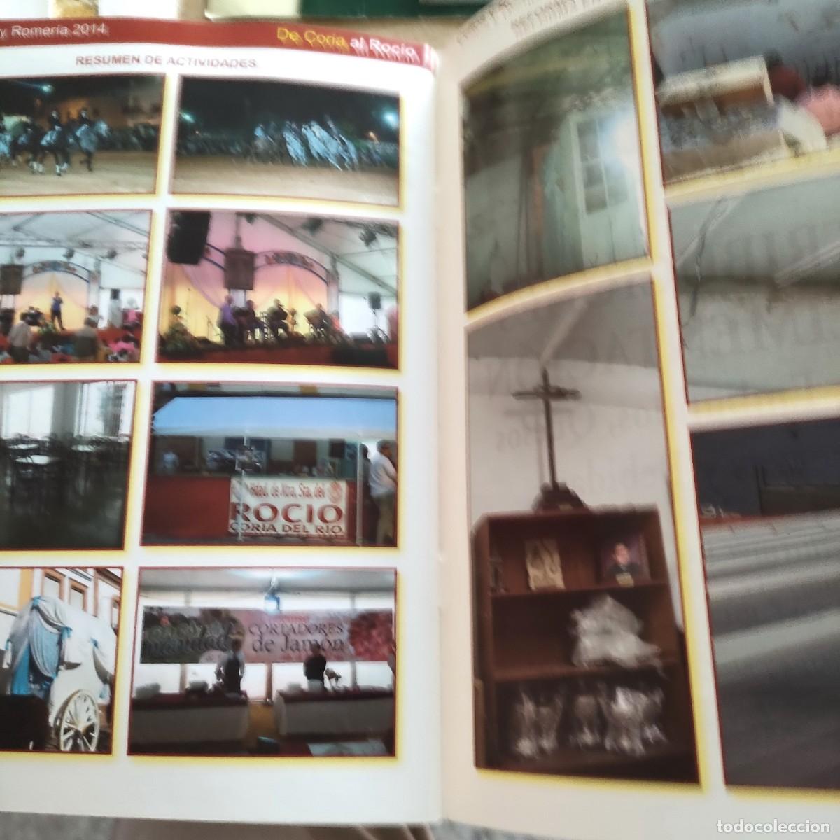 Coleccionismo: LIBRETO PROGRAMA DE ACTOS ROMERIA 2014 ** DE CORIA AL ROCIO - Foto 7