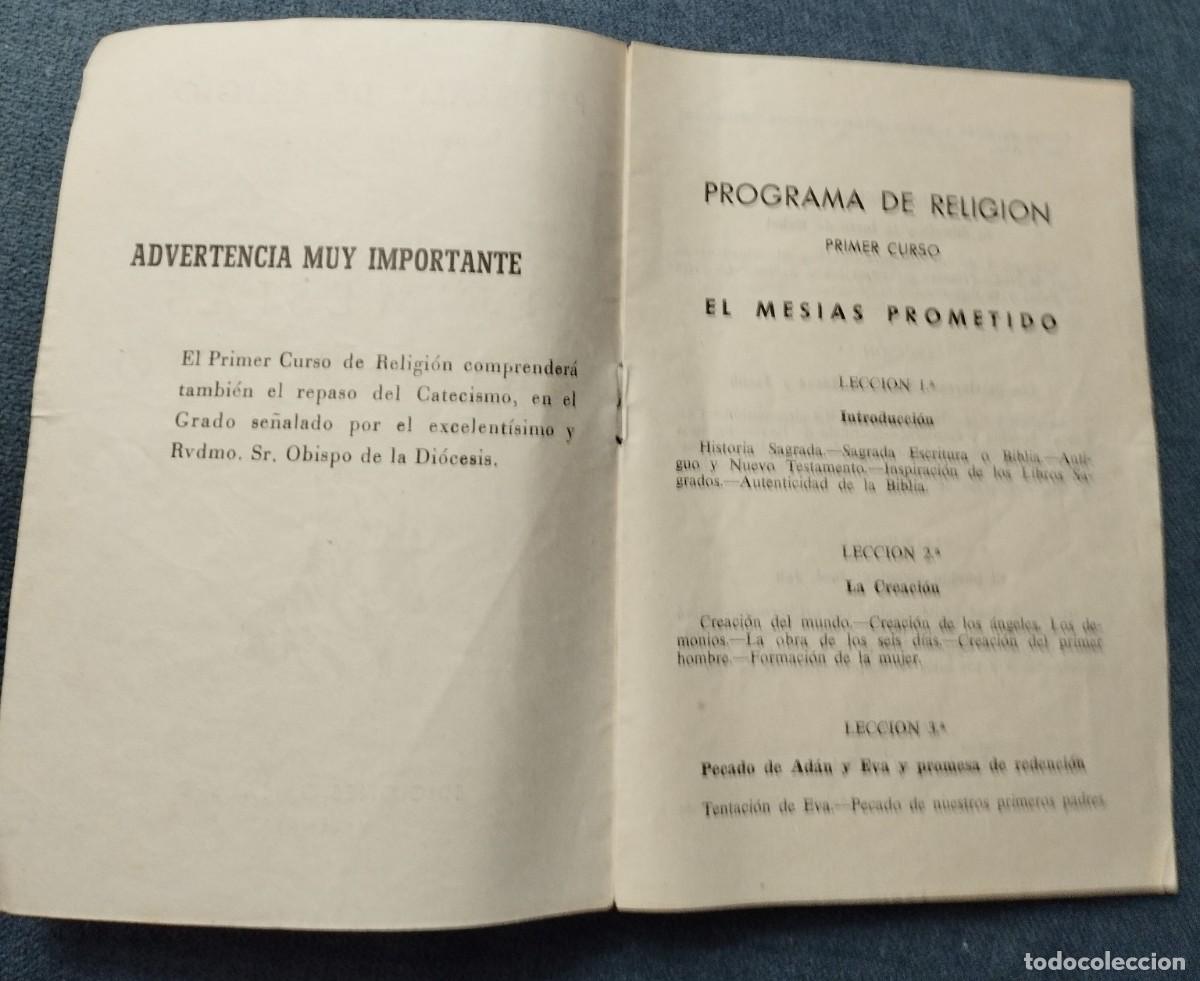 Coleccionismo: programa de Religion de primer curso de Bachiller - Foto 2