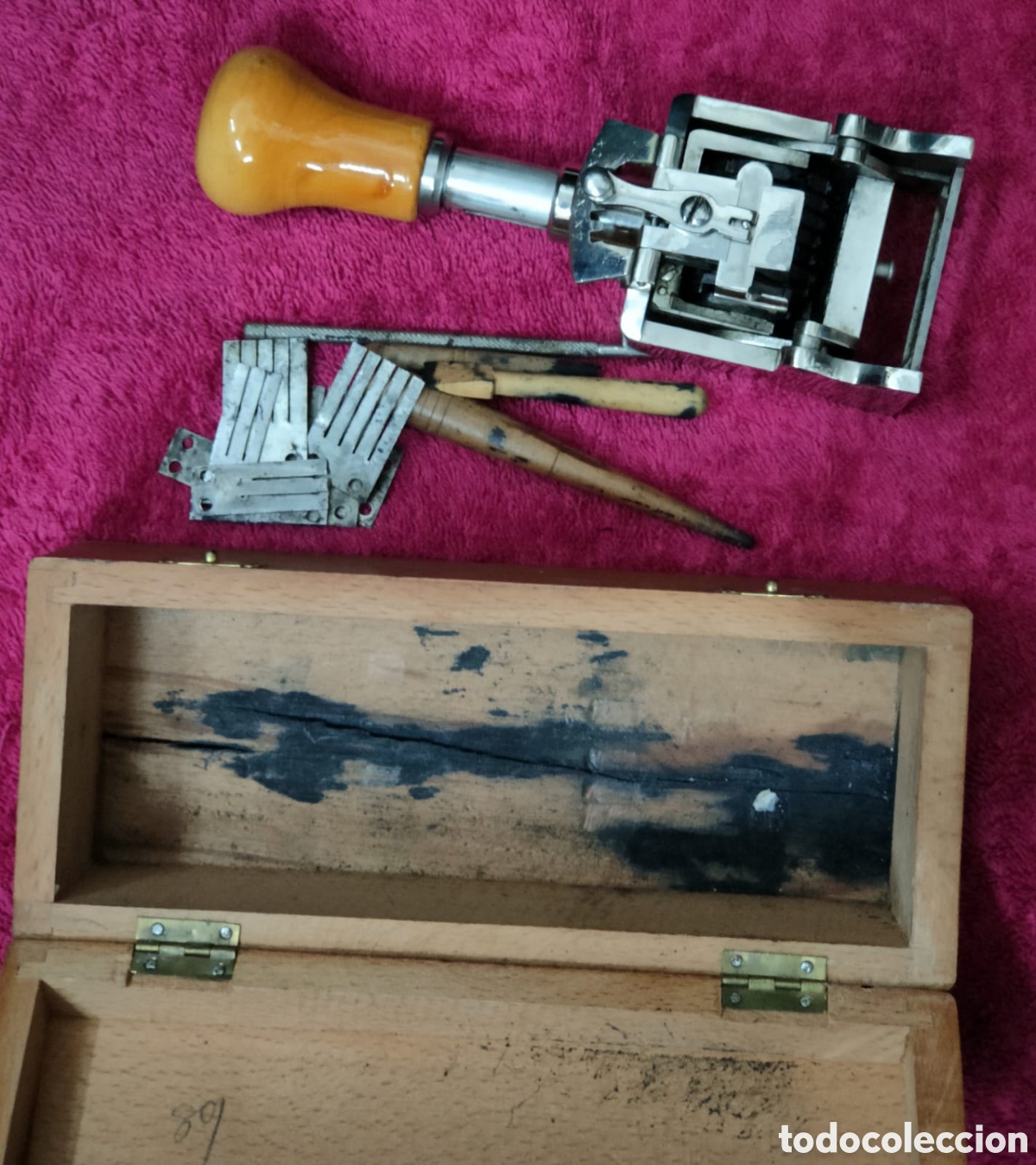 Coleccionismo: Tamp&oacute;n numerador - Foto 7