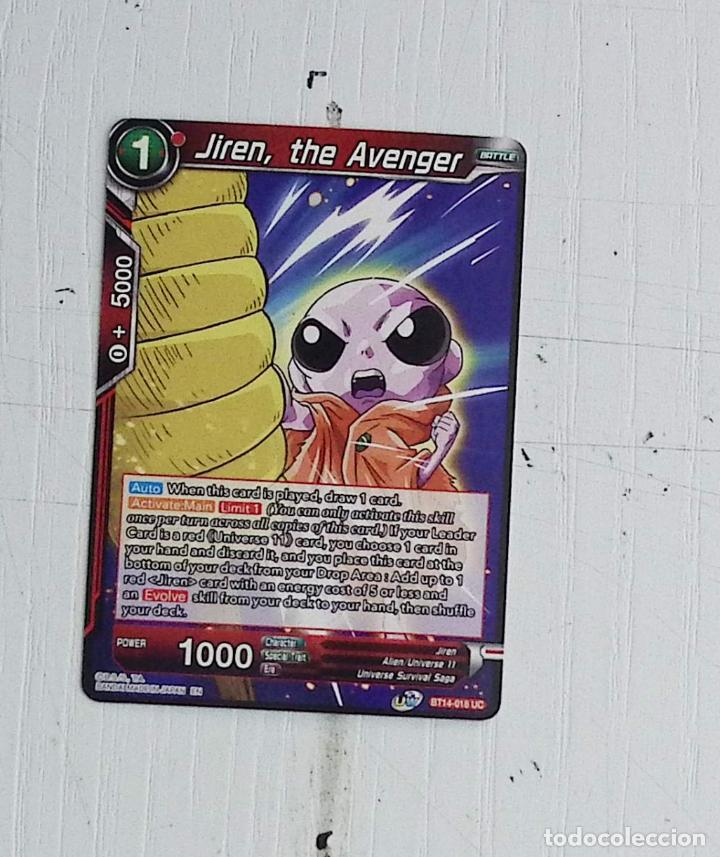Coleccionismo: bandai dragon ball super card game card BT14 - 018