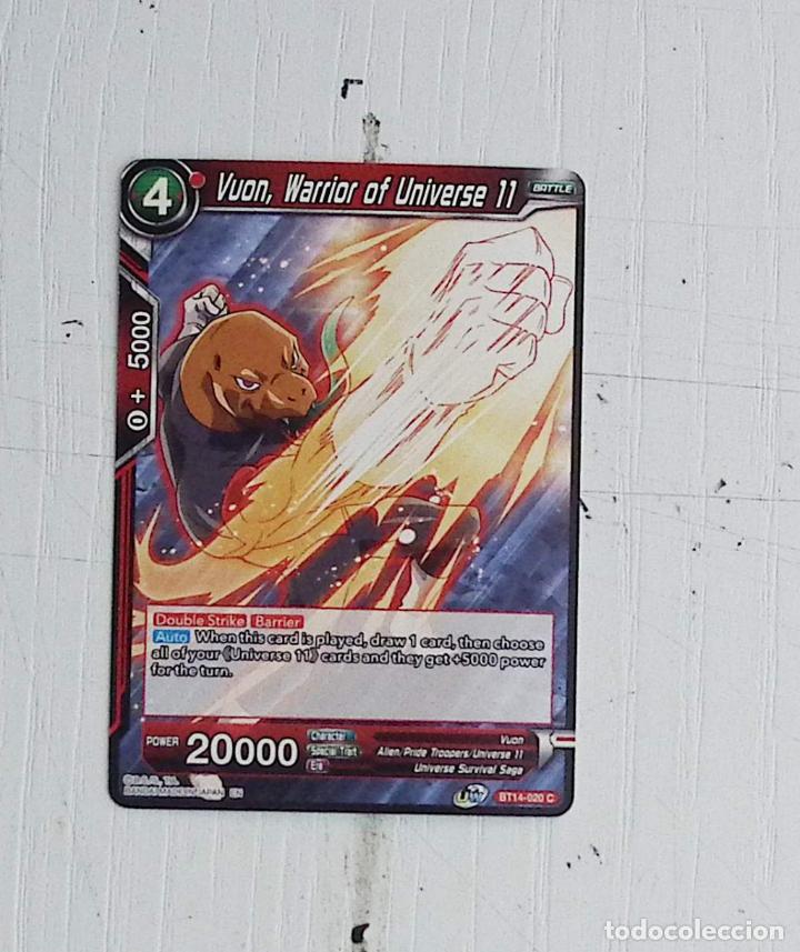 Coleccionismo: bandai dragon ball super card game card BT14 - 020