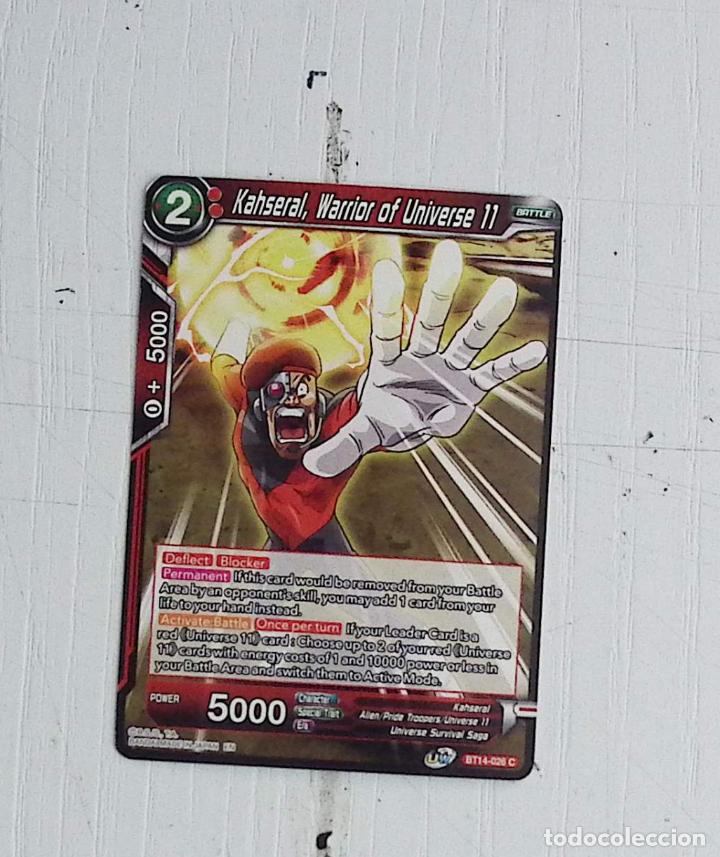 Coleccionismo: bandai dragon ball super card game card BT14 - 026