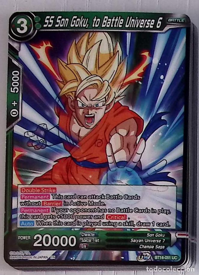 Coleccionismo: bandai dragon ball super card game card BT16 - 051