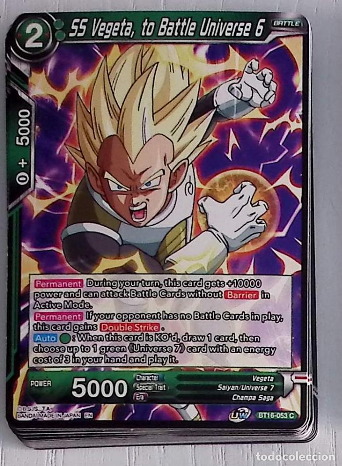 Coleccionismo: bandai dragon ball super card game card BT16 - 053