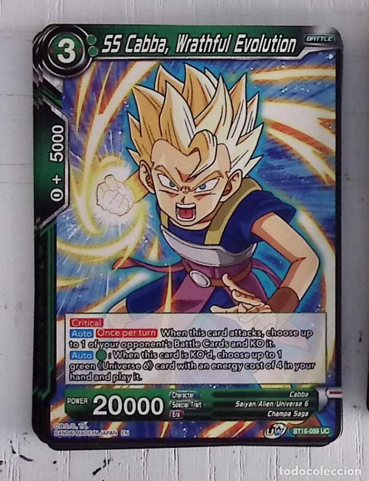 Coleccionismo: bandai dragon ball super card game card BT16 - 059