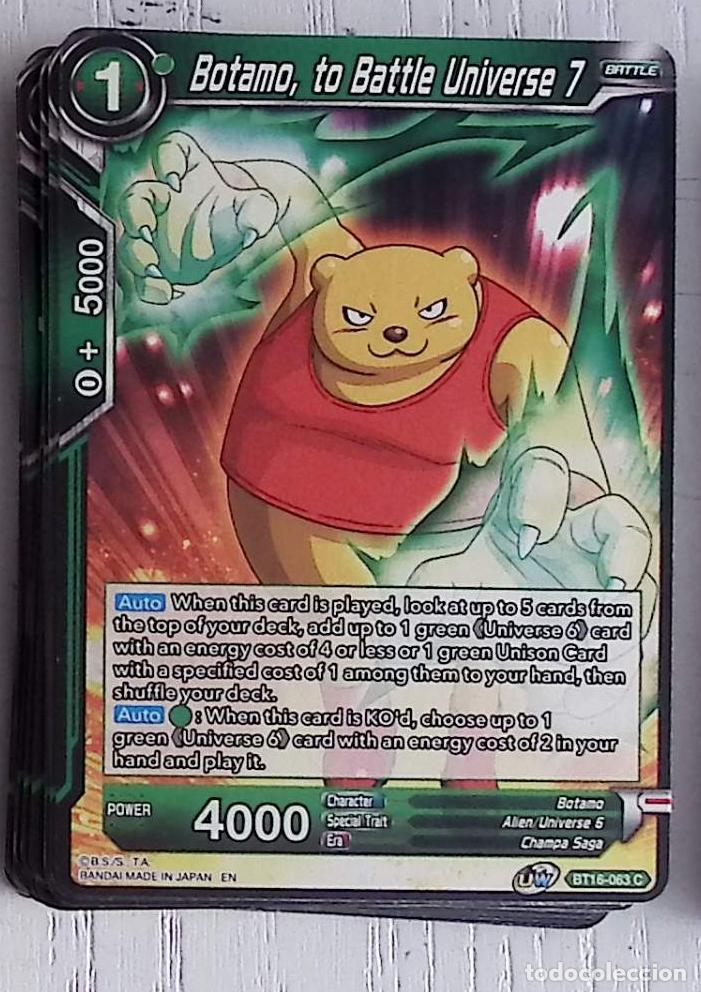 Sammelleidenschaft Papier: bandai dragon ball super card game card BT16 - 063