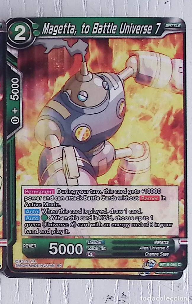 Coleccionismo: bandai dragon ball super card game card BT16 - 064