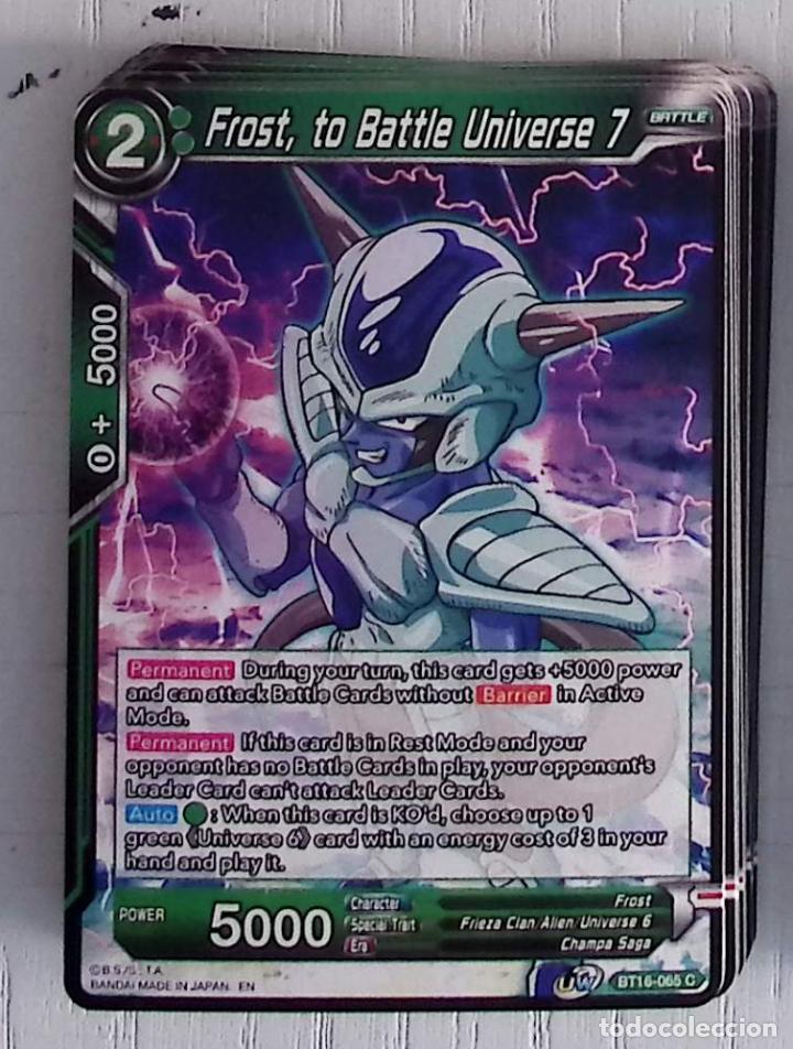 Coleccionismo: bandai dragon ball super card game card BT16 - 065