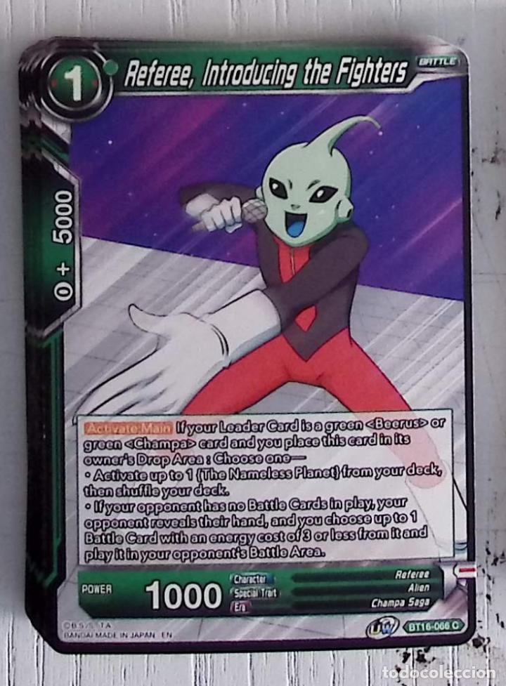 Colecionismo: bandai dragon ball super card game card BT16 - 066