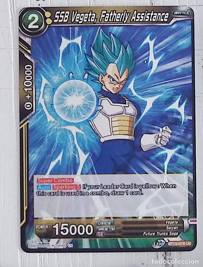 Coleccionismo: bandai dragon ball super card game card BT16 - 078