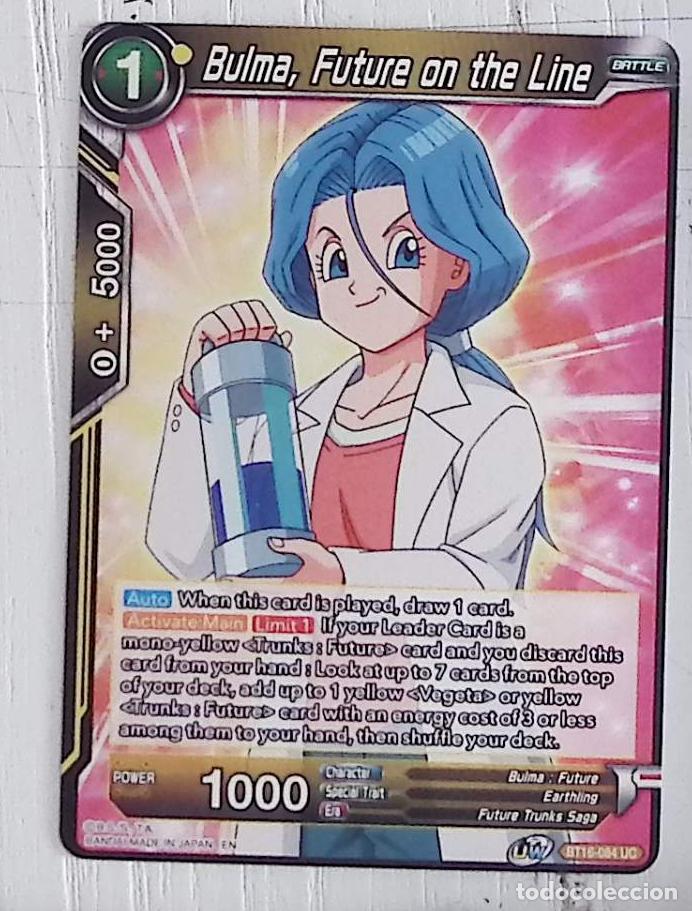 Coleccionismo: bandai dragon ball super card game card BT16 - 084