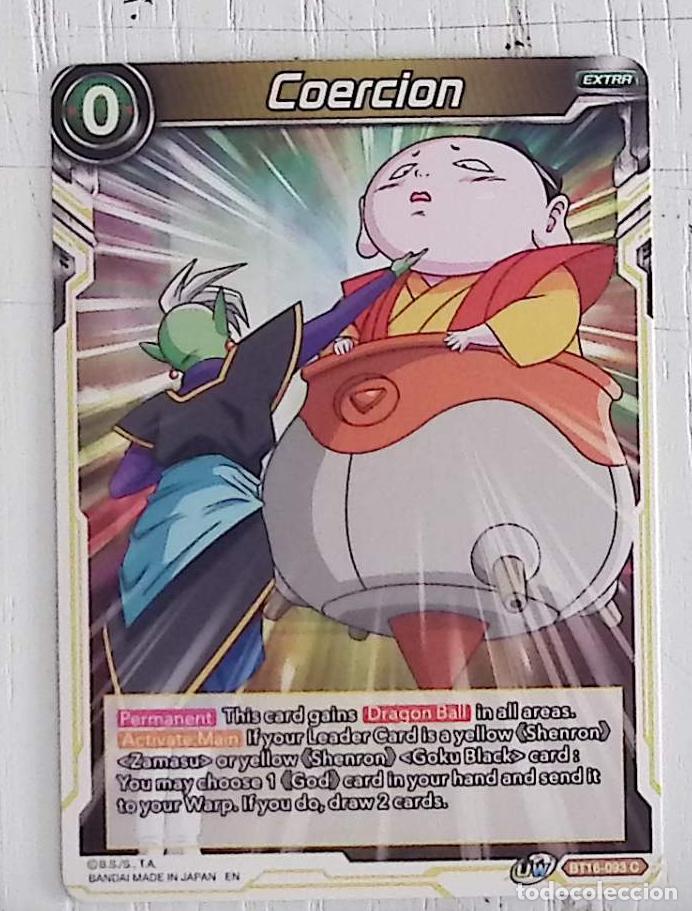 Coleccionismo: bandai dragon ball super card game card BT16 - 093