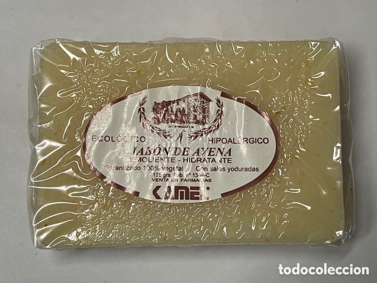 Coleccionismo: PASTILLA DE JABON CAMEL DE AVENA DE MONOI DE TAHITI VINTAGE SIGLO XX