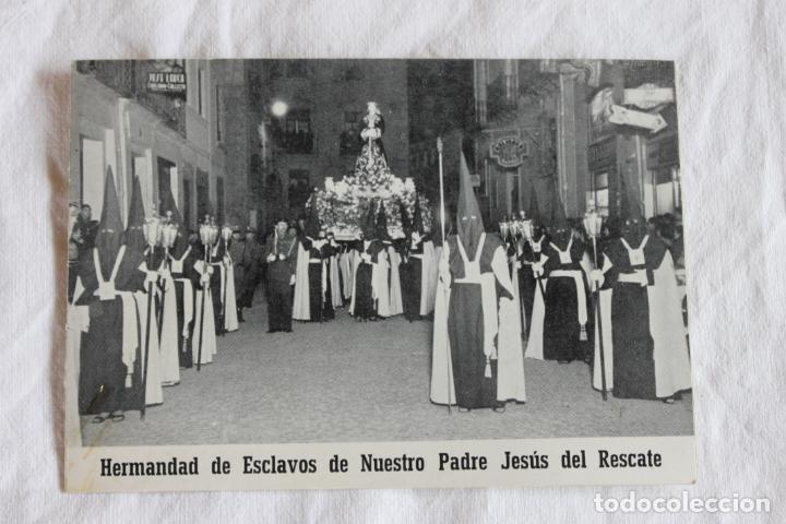 Coleccionismo: HERMANDAD DE ESCLAVOS DE NUESTRO PADRE JESUS DEL RESCATE MURCIA 1978