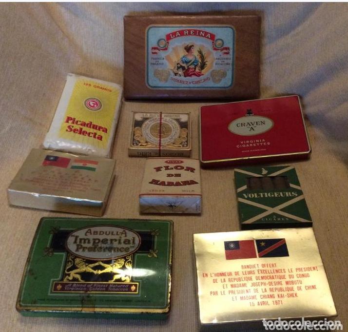 Collecting: Coleci&oacute;n de cigarrillos -picadura de tabaco -La nueva Habana -la Reina Su&aacute;rez y Crespo- Abdulia- Com