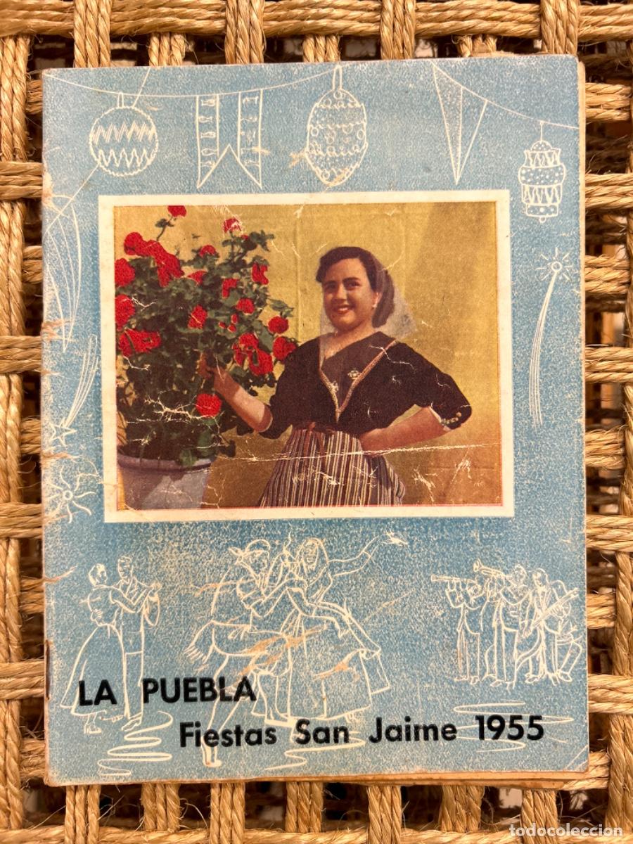 Coleccionismo: FIESTAS SAN JAIME 1955, LA PUEBLA, MALLORCA