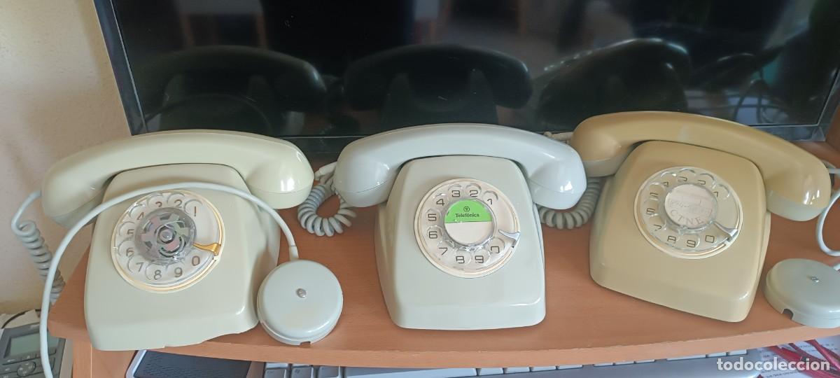 Coleccionismo: Lote tel&eacute;fonos modelo FORMA telef&oacute;nica CTNE - Foto 1