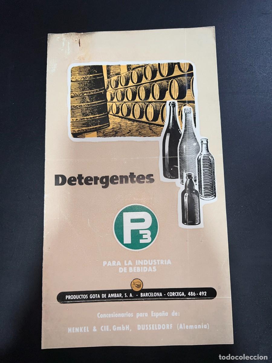 Sammelleidenschaft Papier: INTRUCCIONES DE APLICACI&Oacute;N DE DETERGENTES, DESENGRASANTES Y DESINFECTANTES P3. BARCELONA