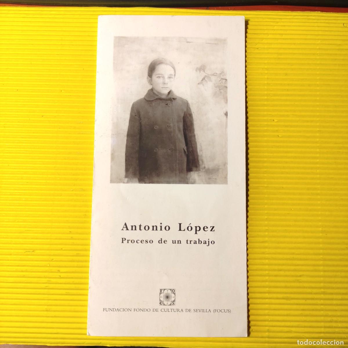 Coleccionismo: PROGRAMA EXPOSICION DE PINTURA *ANTONIO L&Oacute;PEZ GARCIA 94/95 *FUNDACION FOCUS SEVILLA* CAJA DE MADRID