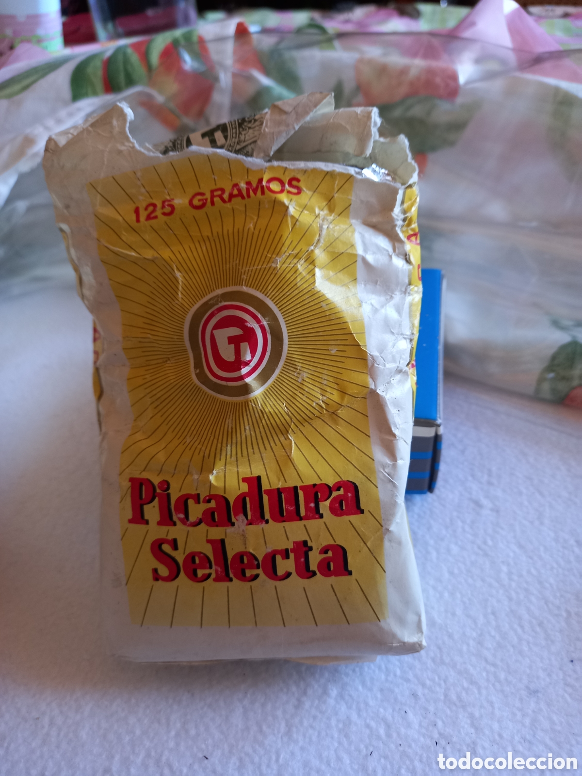 Collezionismo: Paquete picadura selecta 125gr Tabacalera S.A. El paquete est&aacute; abierto