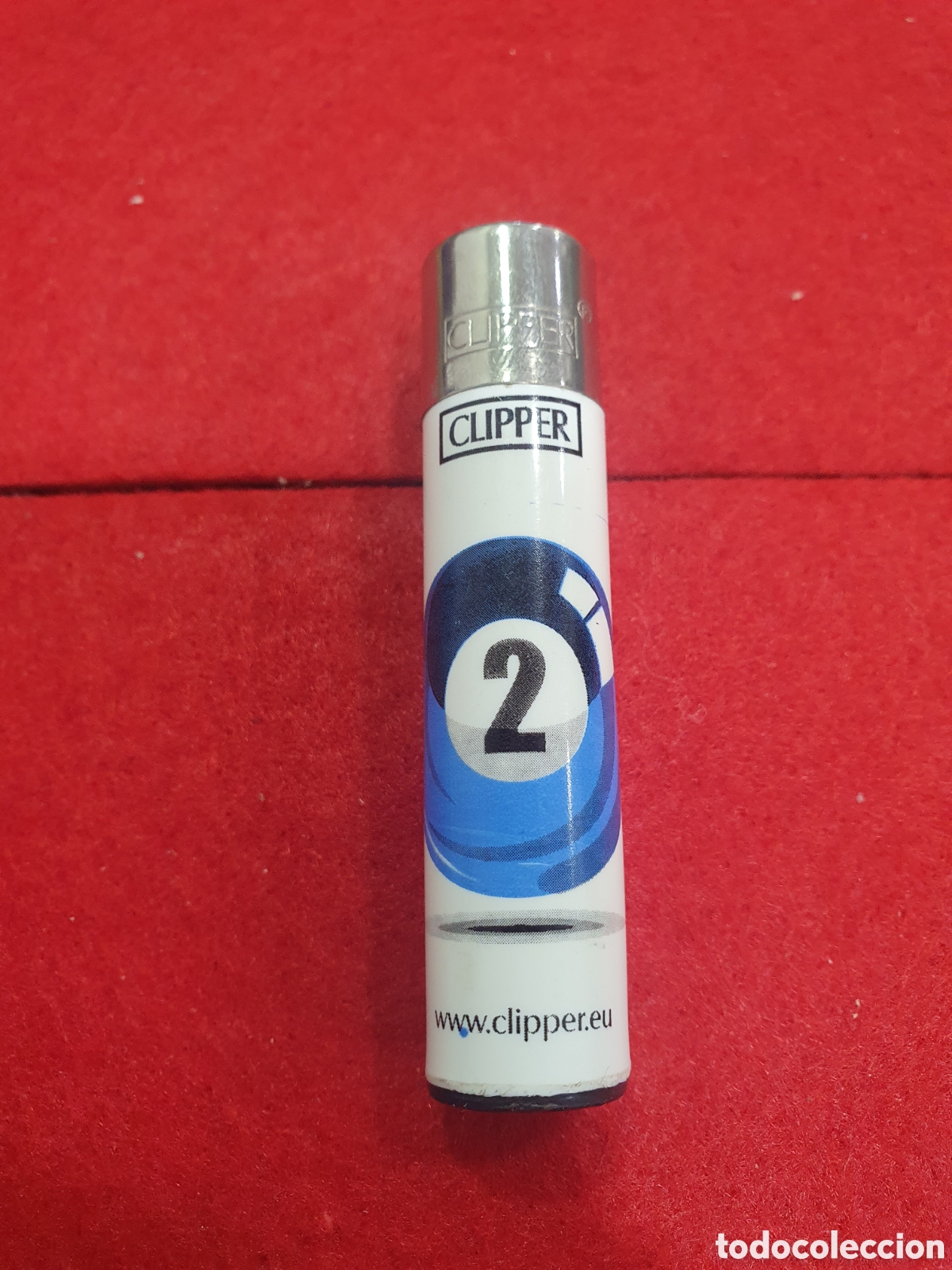 Coleccionismo: Mechero Clipper. Bola billar. (L76) - Foto 1