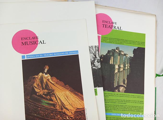Coleccionismo: Extremadura Enclave 92. Carpeta programa - Foto 4