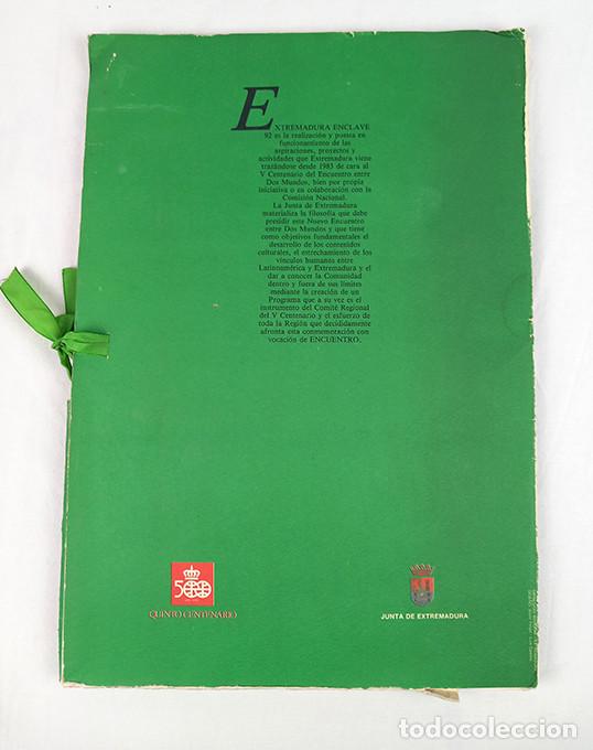 Coleccionismo: Extremadura Enclave 92. Carpeta programa - Foto 5