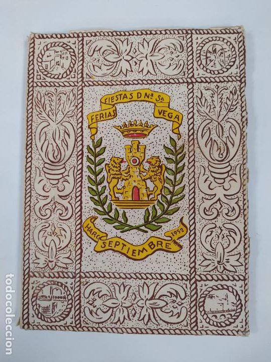 Sammelleidenschaft Papier: PROGRAMA DE FERIAS Y FIESTAS DE HARO. VIRGEN DE LA VEGA. SEPTIEMBRE 1952. LA RIOJA. TDKR63