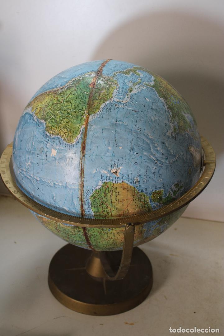 Coleccionismo: gran globo terraqueo de selecciones - Foto 3