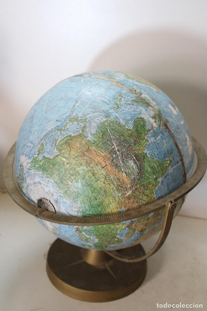 Coleccionismo: gran globo terraqueo de selecciones - Foto 5