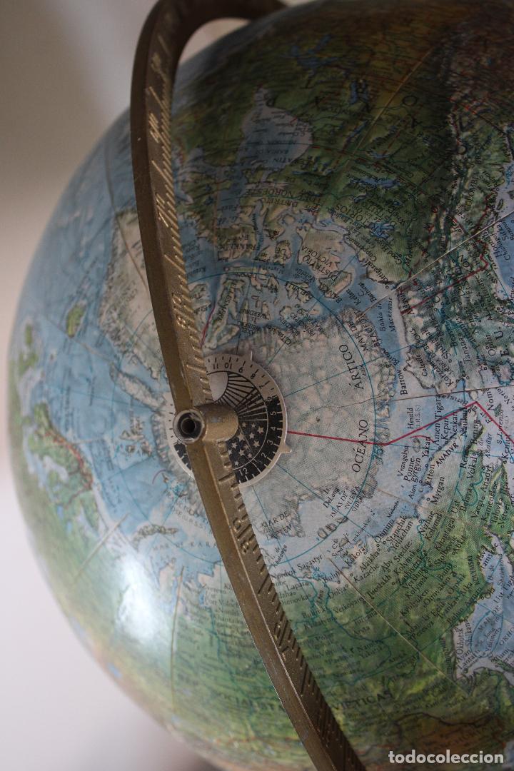 Coleccionismo: gran globo terraqueo de selecciones - Foto 7